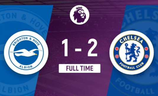 英超-四连胜!切尔西2-1布莱顿升至第六 帕尔默破门詹姆斯染红 英超-四连胜!切尔西2-1布莱顿升至第六 帕尔默破门詹姆斯染红