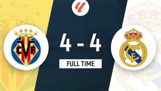 西甲-黄潜连追三球4-4战平皇马,索尔洛特大四喜 西甲-黄潜连追三球4-4战平皇马,索尔洛特大四喜