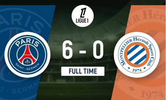 法甲-巴黎6-0大胜蒙彼利埃,巴尔科拉双响,李刚仁连场破门 法甲-巴黎6-0大胜蒙彼利埃,巴尔科拉双响,李刚仁连场破门