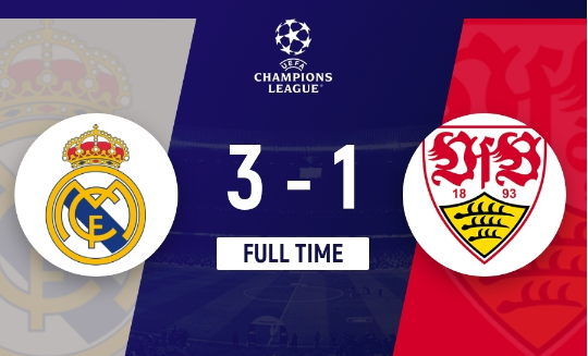 欧冠首轮-皇马3-1斯图加特迎开门红 姆巴佩&恩德里克皇马欧冠首球 欧冠首轮-皇马3-1斯图加特迎开门红 姆巴佩&恩德里克皇马欧冠首球