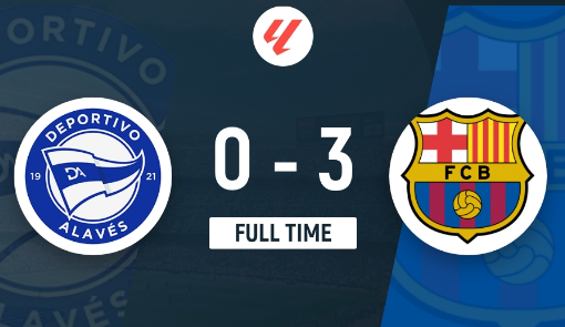 西甲-巴萨3-0完胜阿拉维斯 莱万戴帽,联赛9场10球,费兰伤退 西甲-巴萨3-0完胜阿拉维斯 莱万戴帽,联赛9场10球,费兰伤退