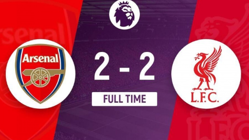 英超-阿森纳2-2战平利物浦,梅里诺破门,萨拉赫救主 英超-阿森纳2-2战平利物浦,梅里诺破门,萨拉赫救主