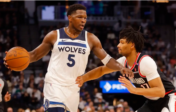 华子9记三分砍37+6+5 兰德尔22+6 森林狼大胜开拓者取3连胜 华子9记三分砍37+6+5 兰德尔22+6 森林狼大胜开拓者取3连胜