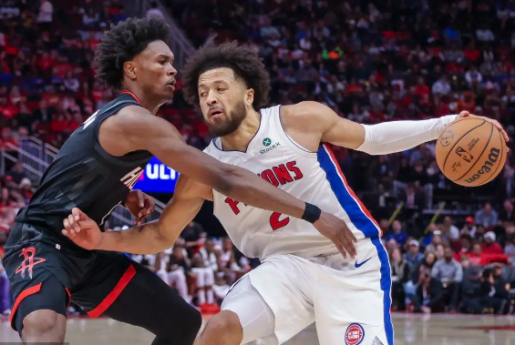 杰伦-格林21中8&申京14中5 CC32+9+7&10失误 火箭不敌活塞 杰伦-格林21中8&申京14中5 CC32+9+7&10失误 火箭不敌活塞