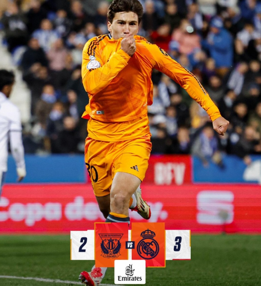 国王杯-皇马3-2莱加内斯晋级四强,贡萨洛-加西亚补时绝杀 国王杯-皇马3-2莱加内斯晋级四强,贡萨洛-加西亚补时绝杀