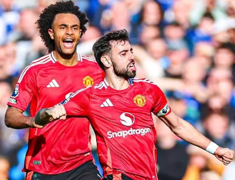 英超-埃弗顿主场2-2曼联,B费破门,乌加特扳平比分 英超-埃弗顿主场2-2曼联,B费破门,乌加特扳平比分