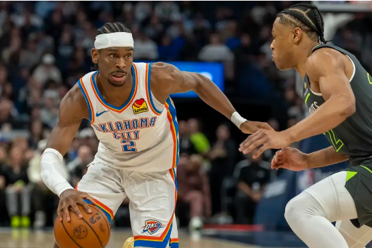 SGA37+8+8 华子29+10+7 雷霆末节连中6记三分复仇森林狼 SGA37+8+8 华子29+10+7 雷霆末节连中6记三分复仇森林狼