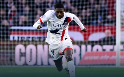 法甲-巴尔科拉传射,登贝莱3分钟双响,巴黎圣日耳曼4-1客胜雷恩 法甲-巴尔科拉传射,登贝莱3分钟双响,巴黎圣日耳曼4-1客胜雷恩