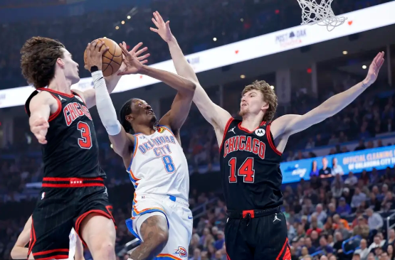 亚历山大三节27+12 基迪15+8+10 雷霆双杀公牛豪取10连胜 亚历山大三节27+12 基迪15+8+10 雷霆双杀公牛豪取10连胜